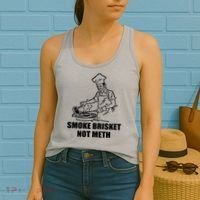 Smoke Brisket Not Meth Women's Tank Top thumb 2
