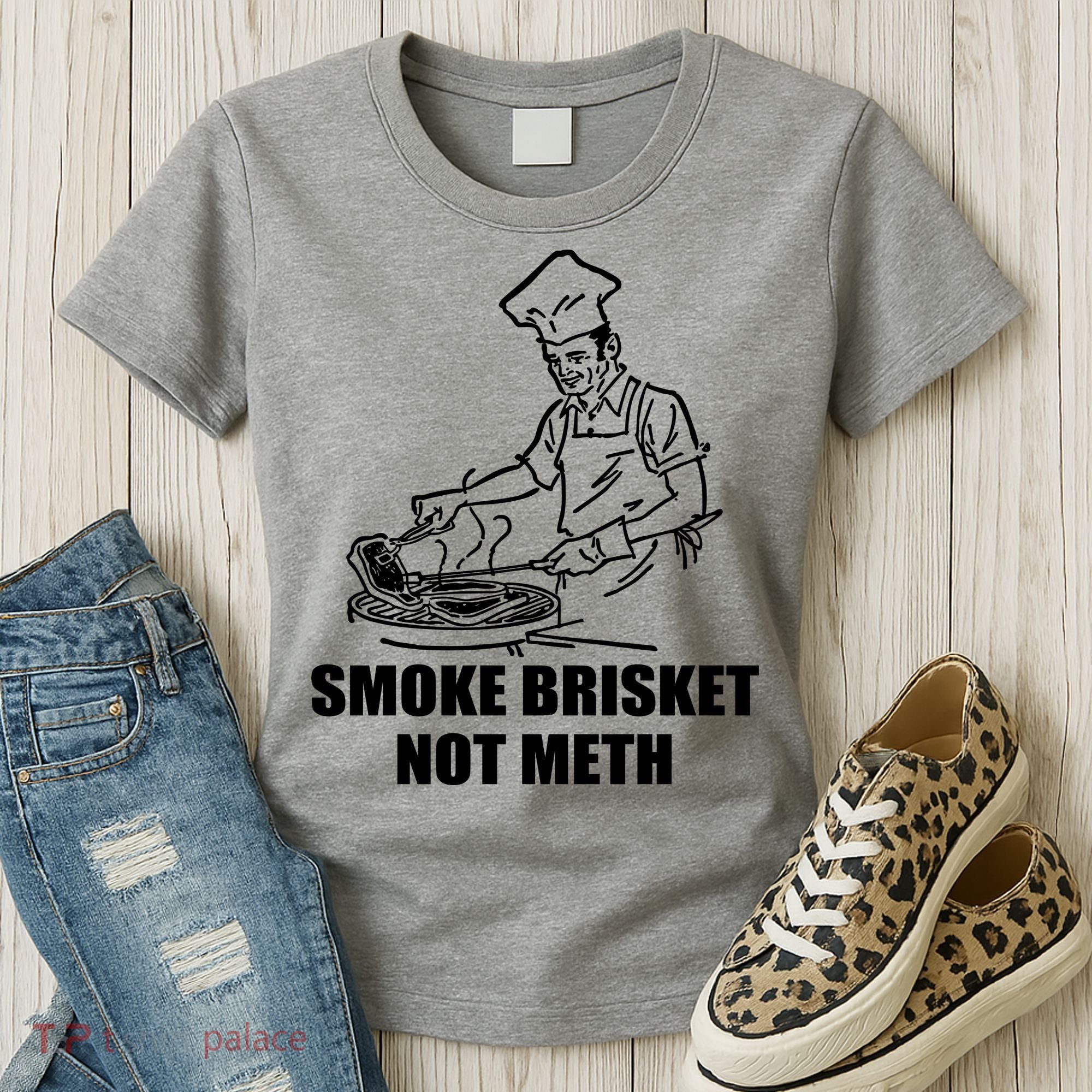 Smoke Brisket Not Meth Women's T-Shirt