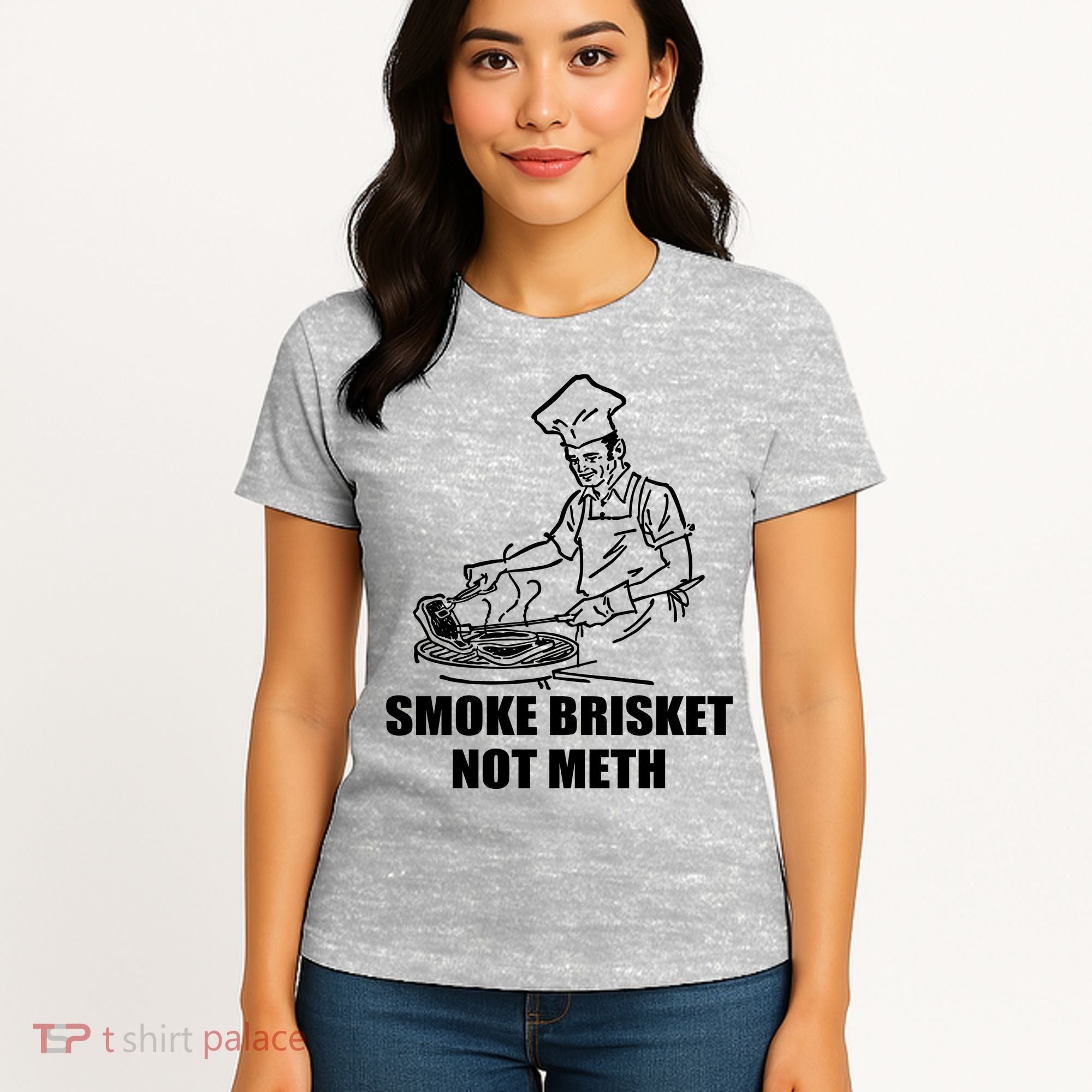 Smoke Brisket Not Meth Women's T-Shirt