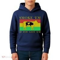 Smoke 'Em If you Got 'Em Kids Hoodie thumb 4