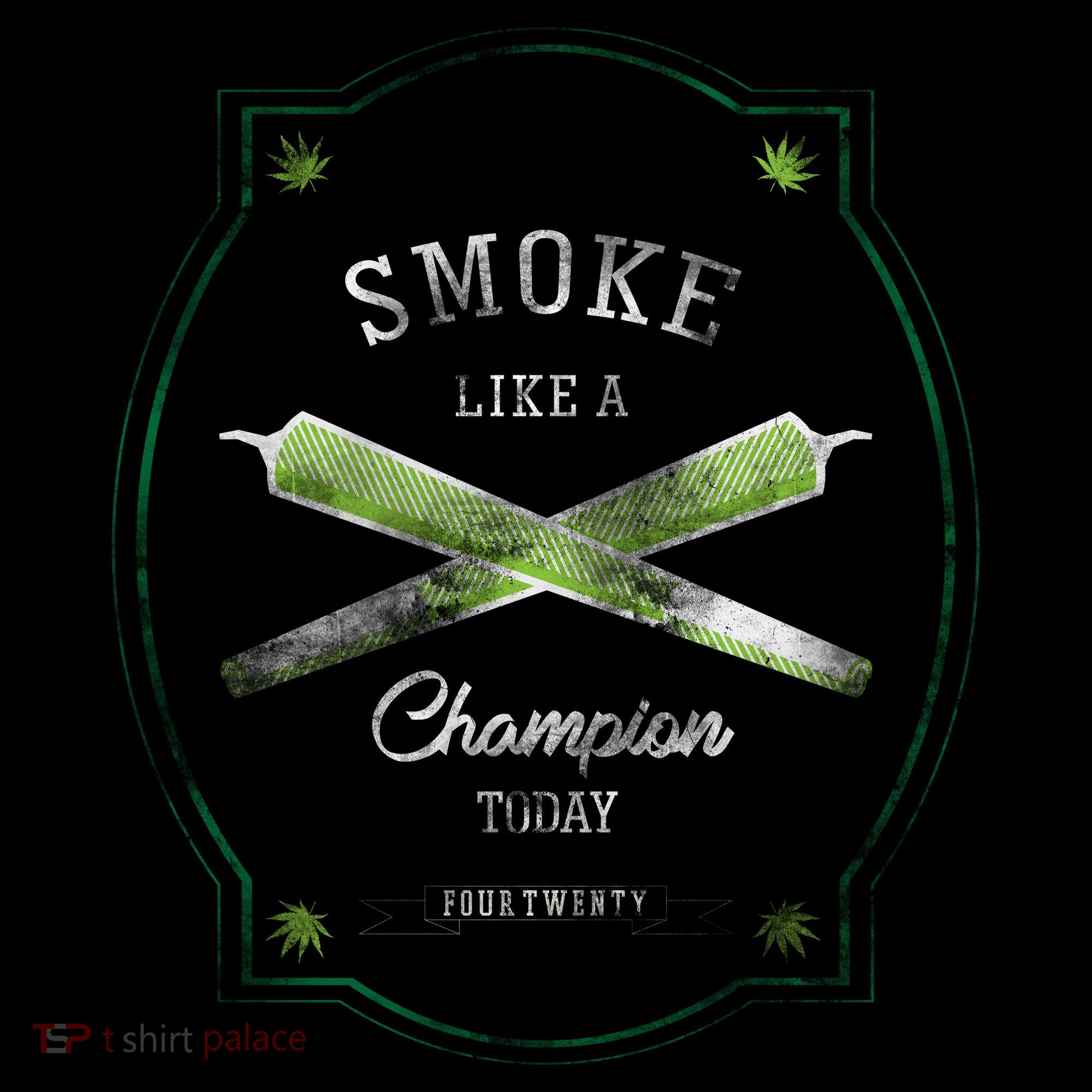 Smoke Like A Champion Doggie Tank