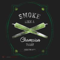 Smoke Like A Champion Tumbler thumb 3