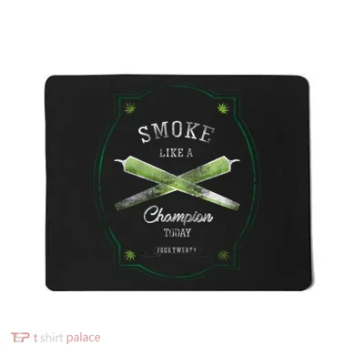 Smoke Like A Champion Mousepad