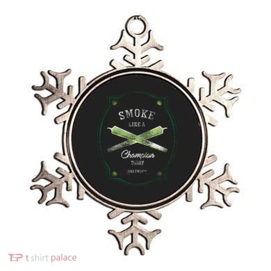 Smoke Like A Champion Ornament