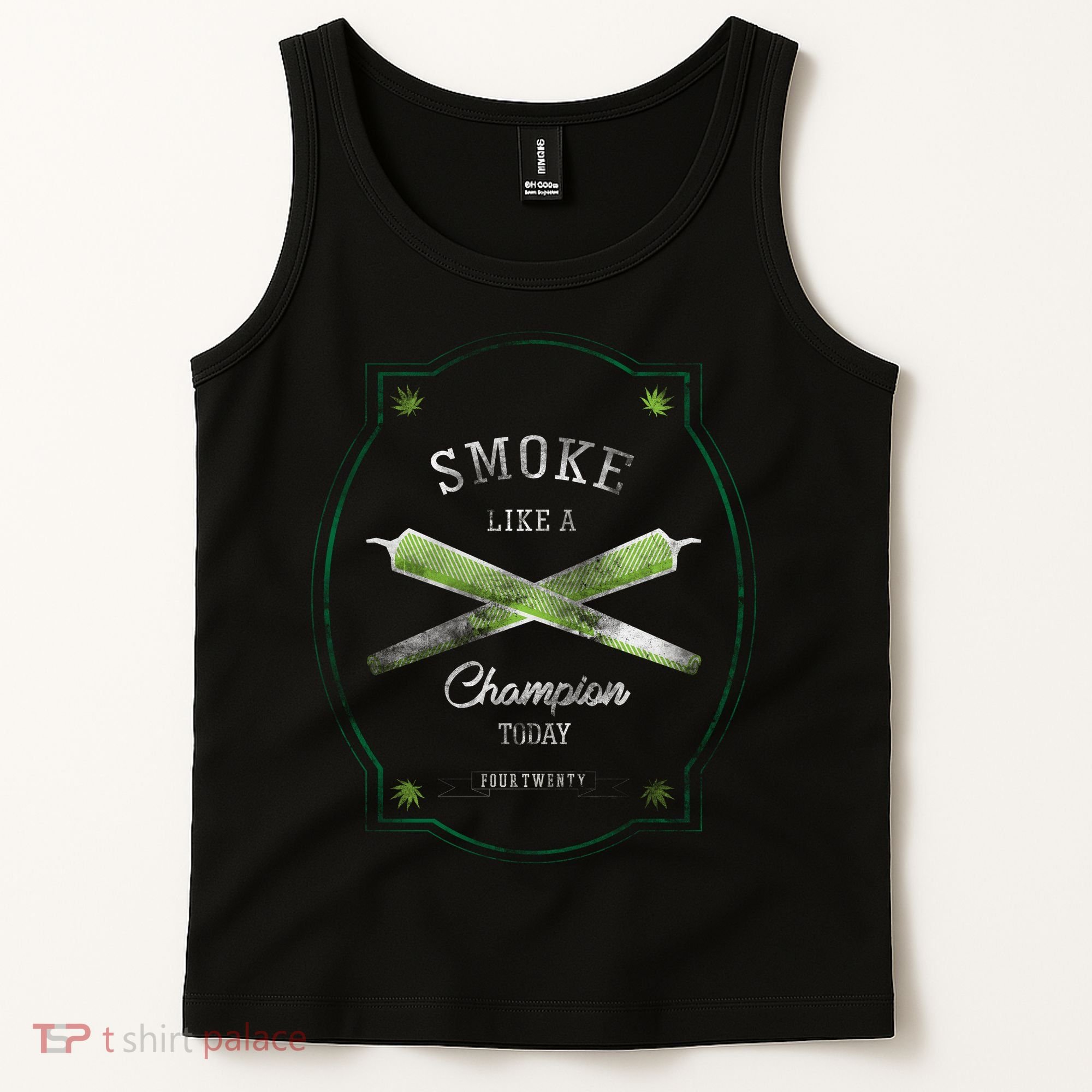 Smoke Like A Champion Tank Top