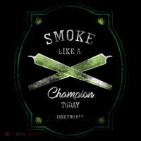 Smoke Like A Champion Visor thumb 3