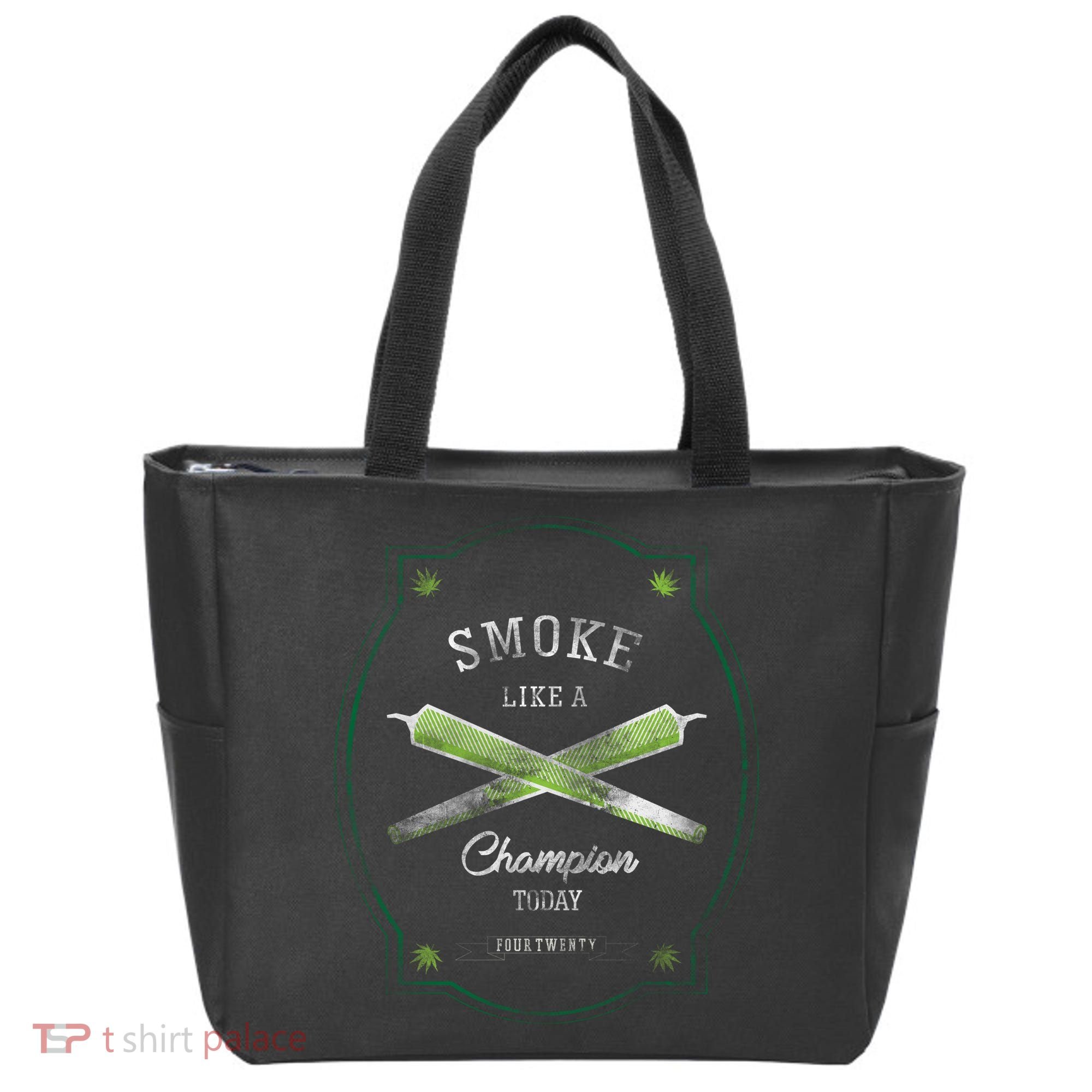 Smoke Like A Champion Tote Bag