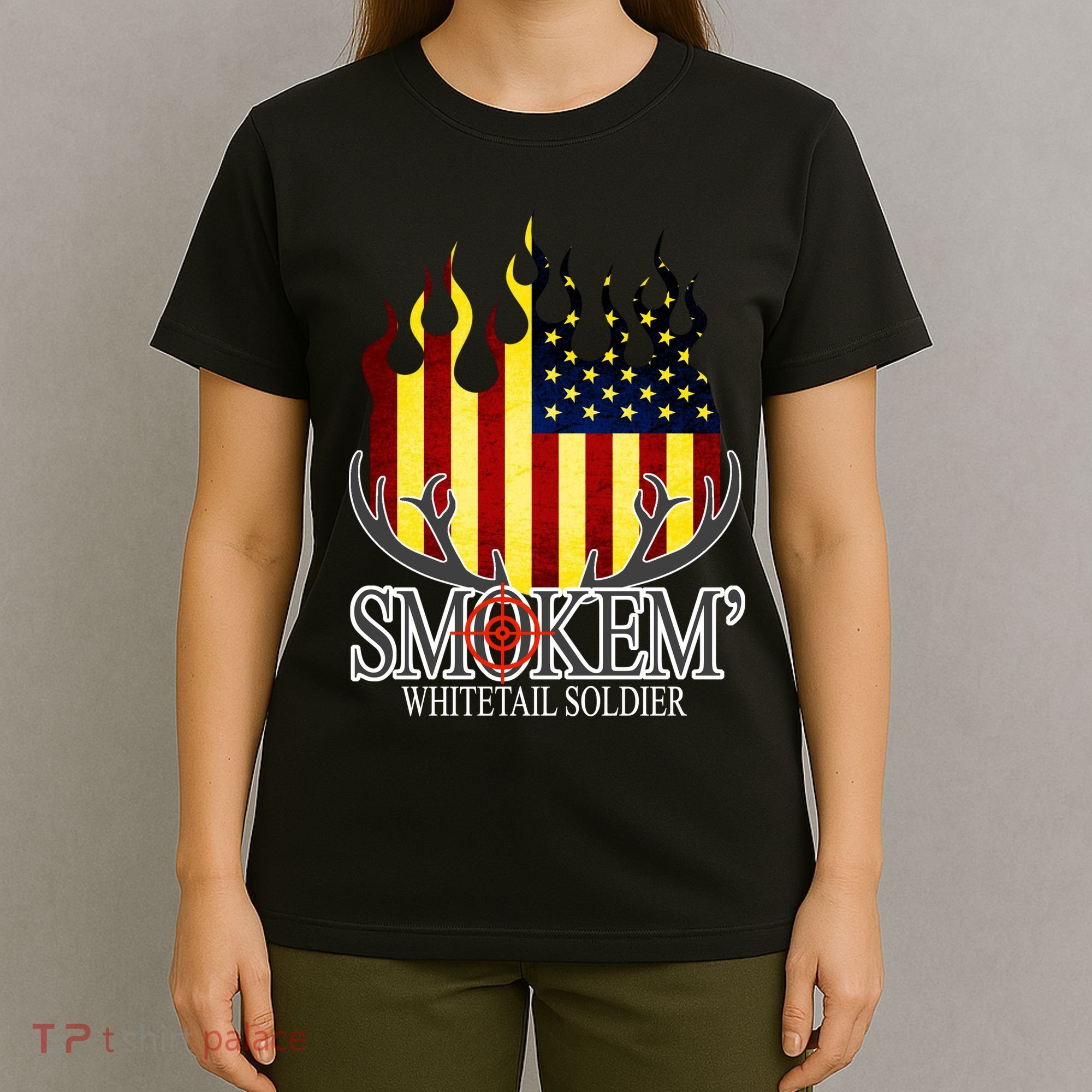 Smokem Whitetail Soldier T-Shirt