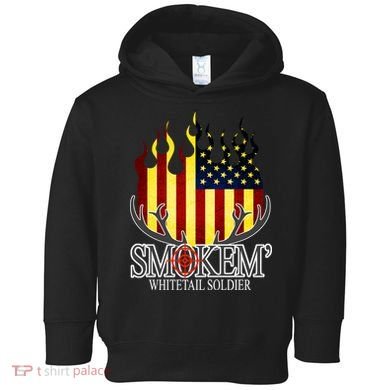 Smokem Whitetail Soldier Toddler Hoodie