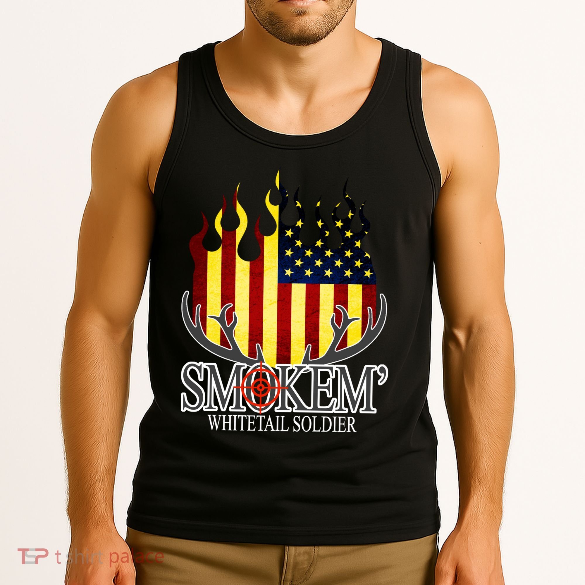 Smokem Whitetail Soldier Tank Top