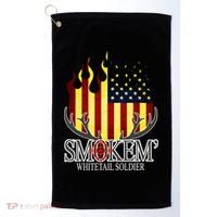 Smokem Whitetail Soldier Golf Towel thumb 0