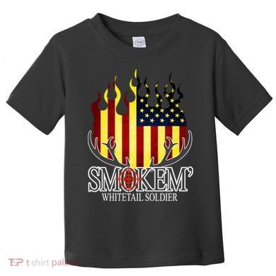 Smokem Whitetail Soldier Toddler T-Shirt