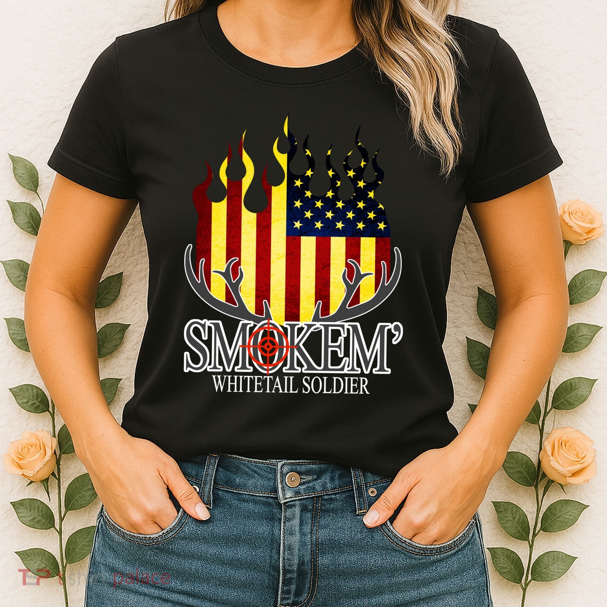Smokem Whitetail Soldier Women's T-Shirt