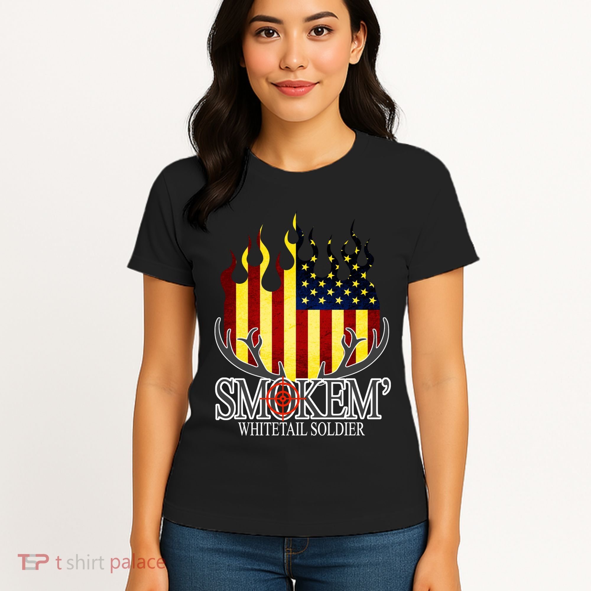 Smokem Whitetail Soldier Women's T-Shirt