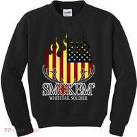 Smokem Whitetail Soldier Kids Sweatshirt thumb 0