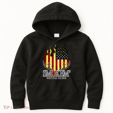 Smokem Whitetail Soldier Kids Hoodie