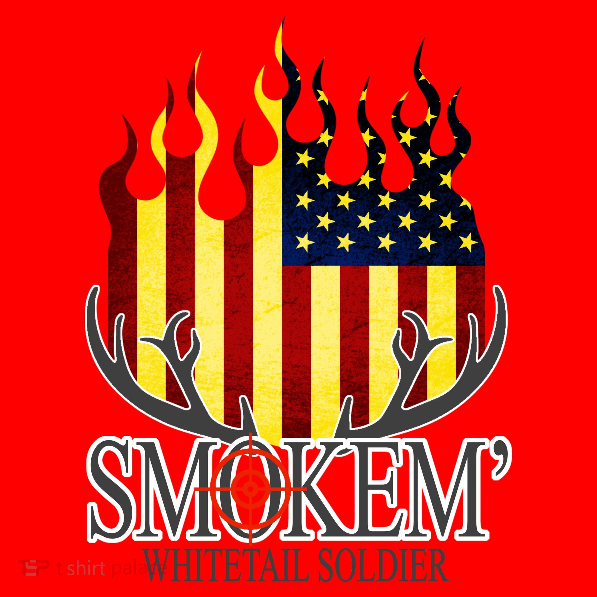 Smokem Whitetail Soldier Santa Hat