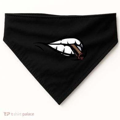 Smoking USA-Made Doggie Bandana