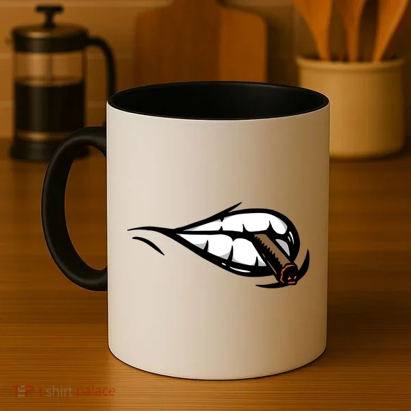 Smoking Coffee Mug