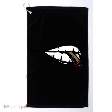 Smoking Golf Towel