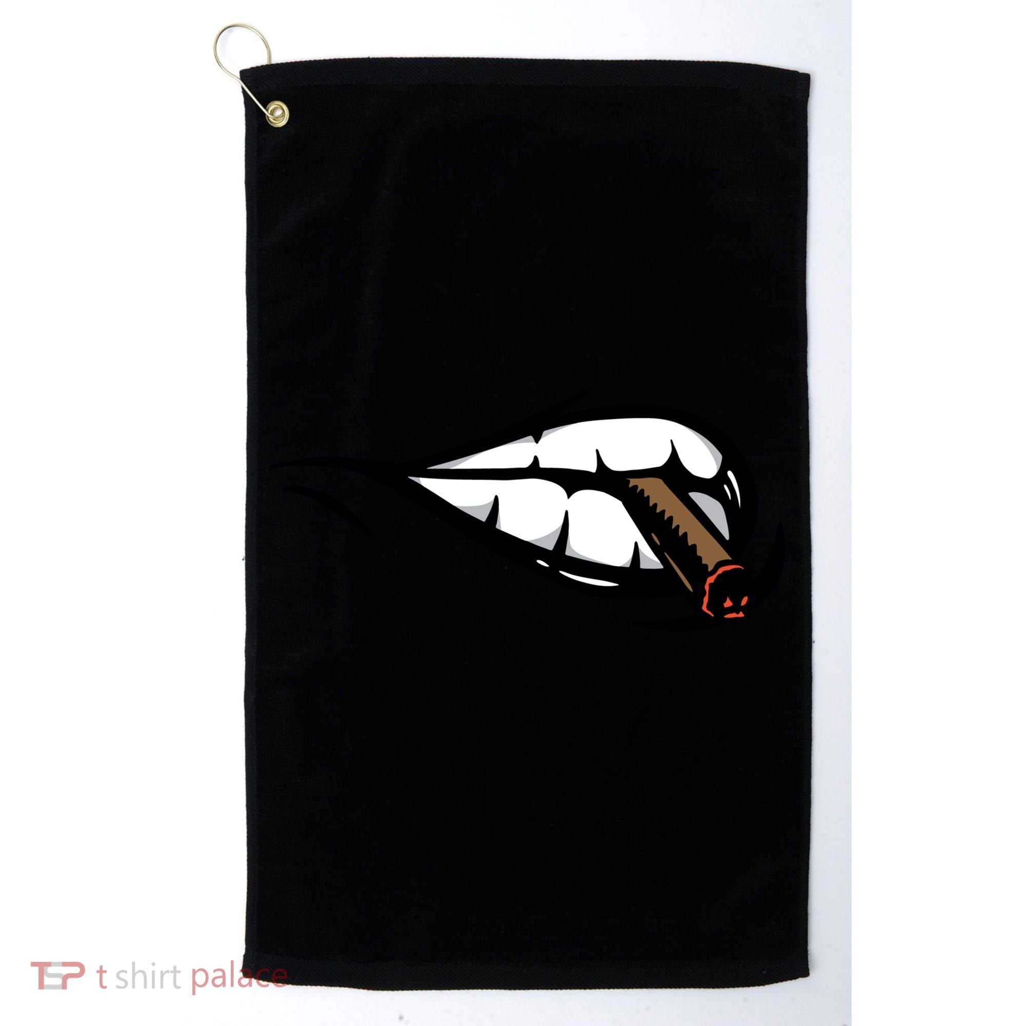 Smoking Golf Towel