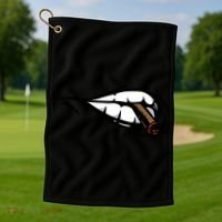 Smoking Golf Towel thumb 1