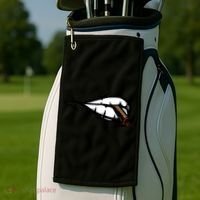 Smoking Golf Towel thumb 2