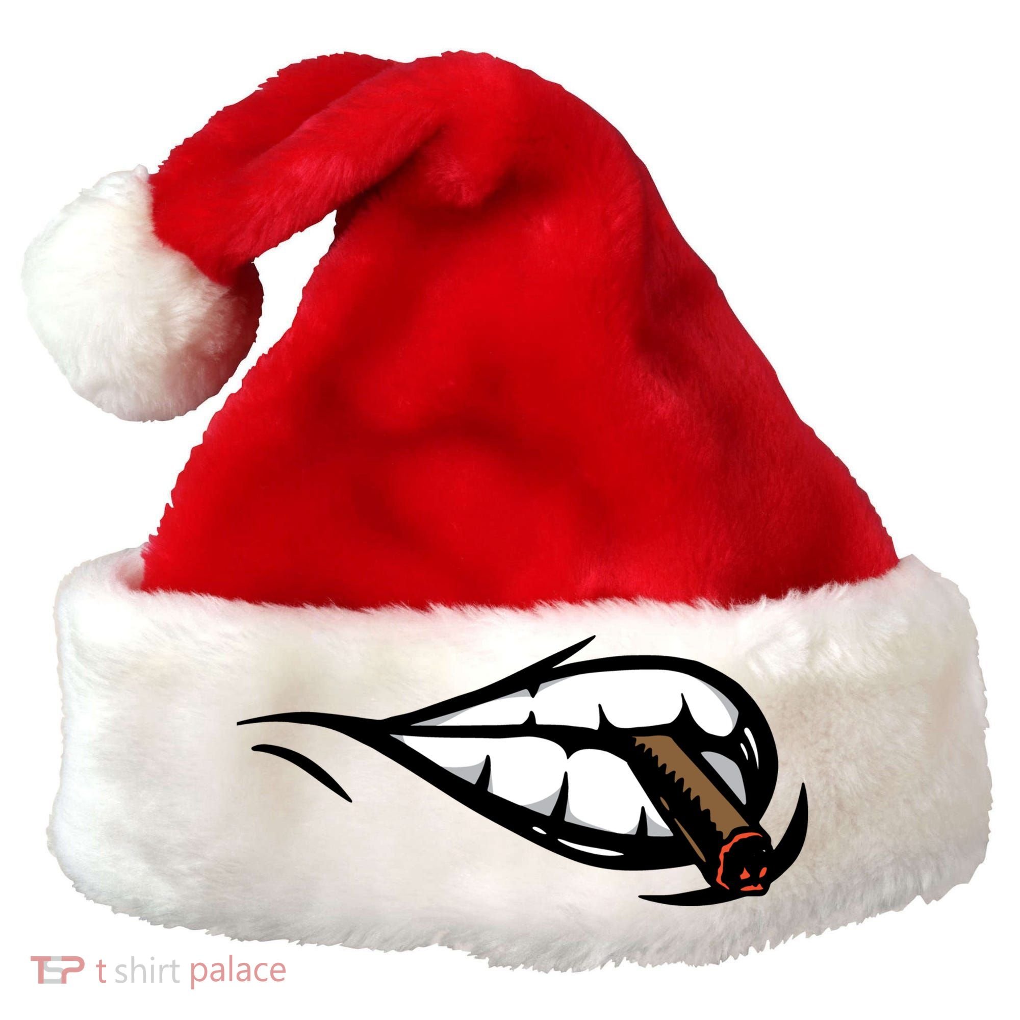Smoking Santa Hat