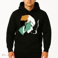 Smoking Anime Boy Hoodie thumb 2