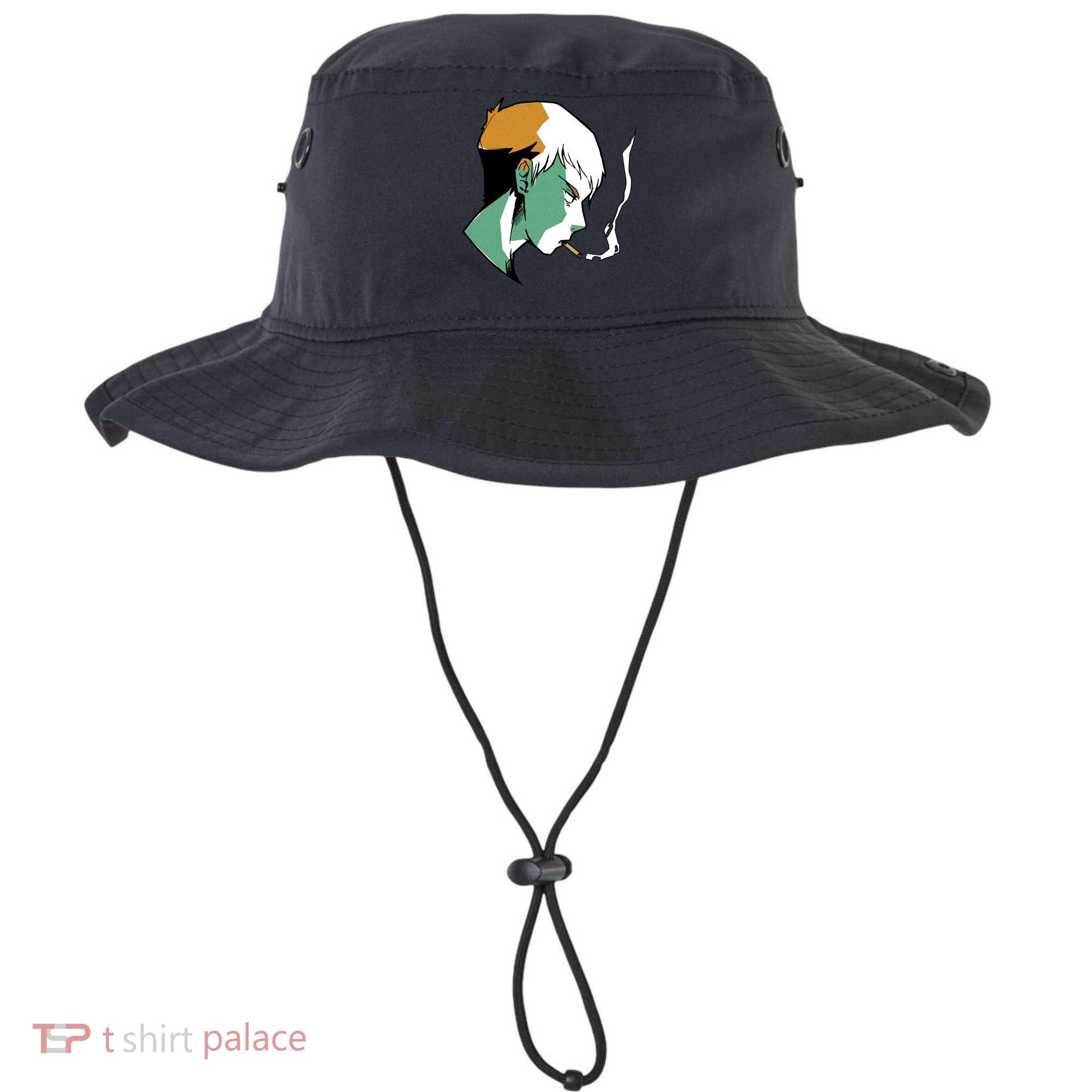 Smoking Anime Boy Bucket Hat