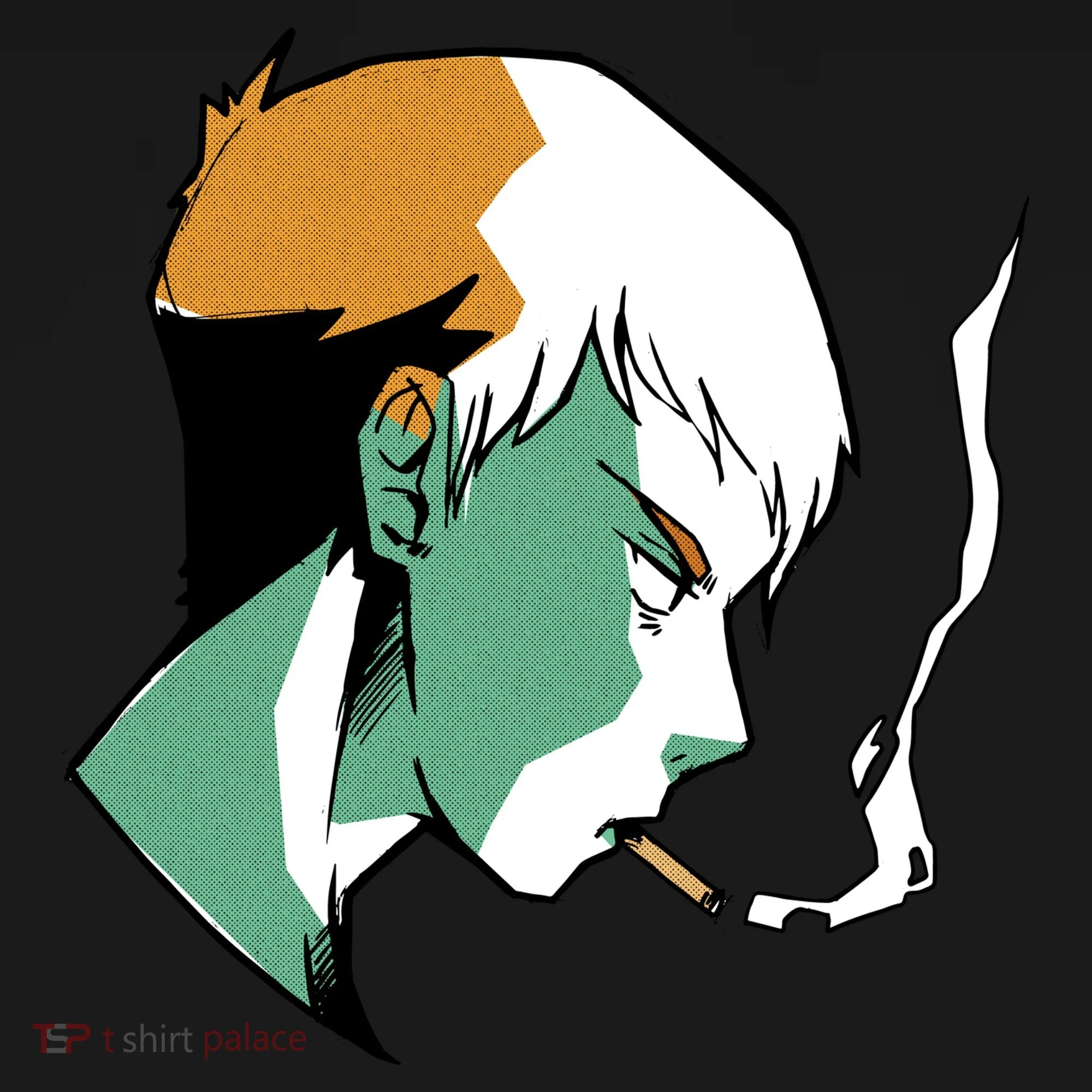Smoking Anime Boy Bucket Hat
