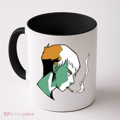 Smoking Anime Boy Coffee Mug