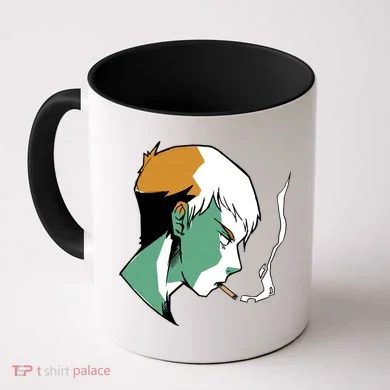 Smoking Anime Boy Coffee Mug