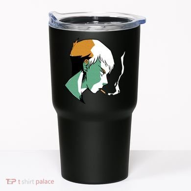 Smoking Anime Boy Tumbler