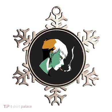 Smoking Anime Boy Ornament