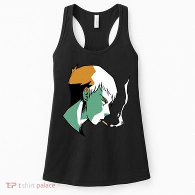 Smoking Anime Boy Women's Tank Top