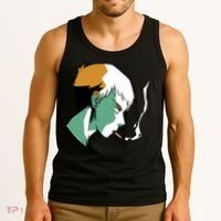 Smoking Anime Boy Tank Top thumb 3