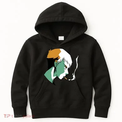 Smoking Anime Boy Kids Hoodie