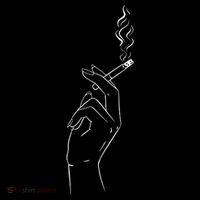 Smoking Hand Backpack thumb 2