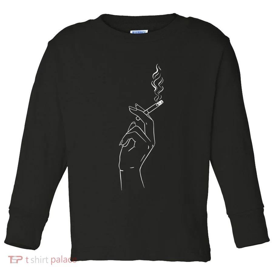 Smoking Hand Toddler Long Sleeve