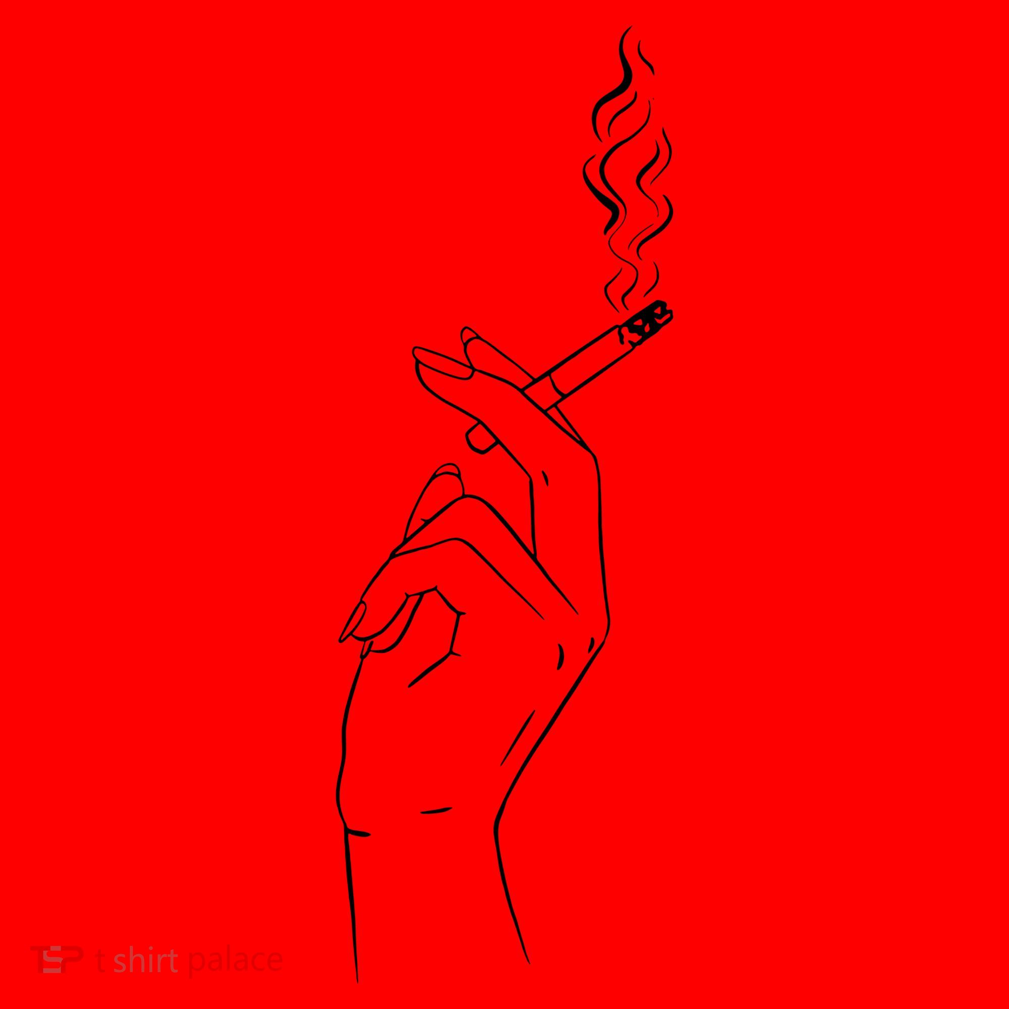Smoking Hand Santa Hat