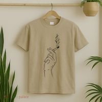 Smoking Hand T-Shirt thumb 2