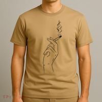 Smoking Hand T-Shirt thumb 3
