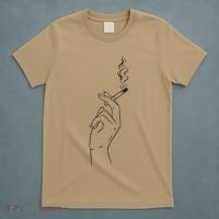 Smoking Hand T-Shirt thumb 5