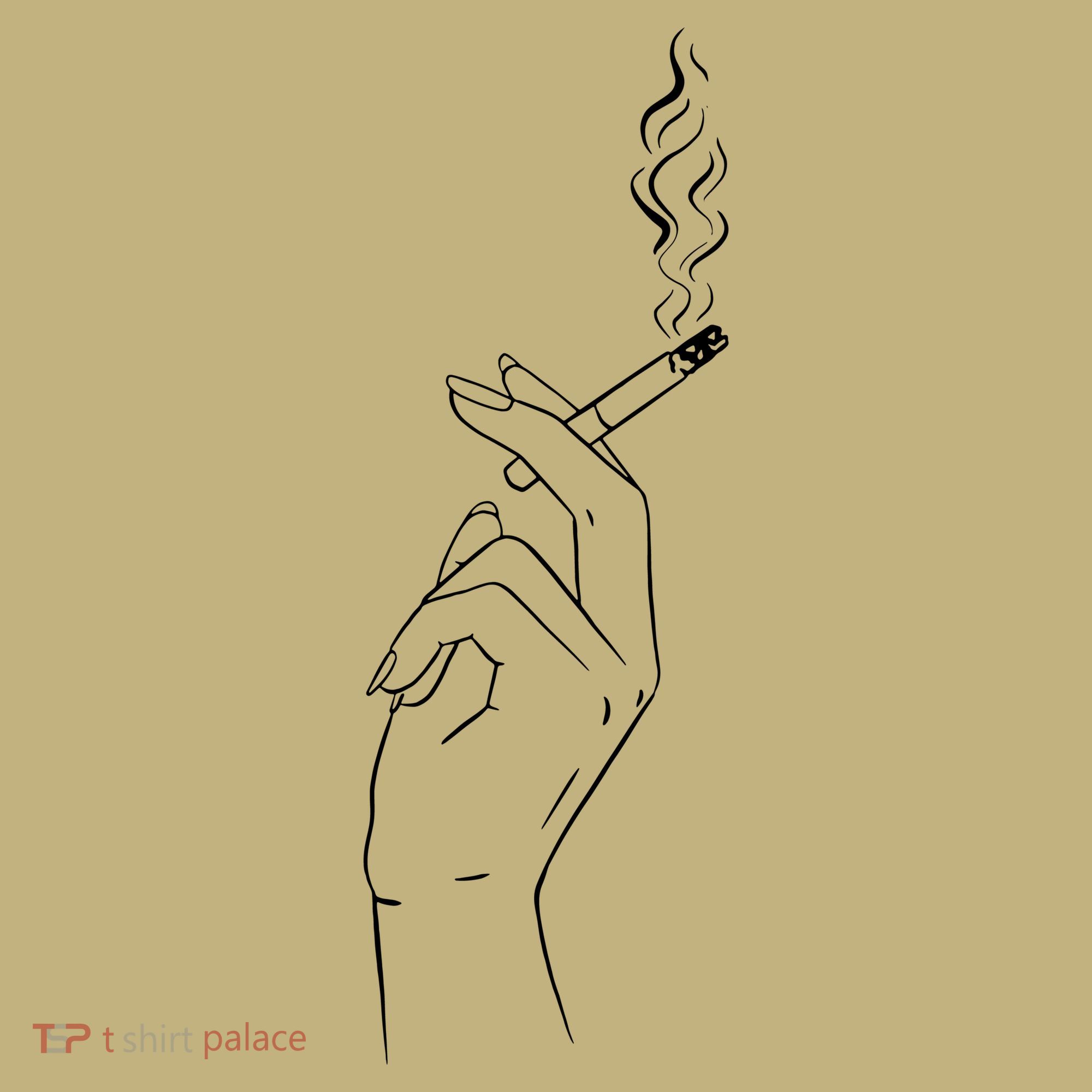 Smoking Hand T-Shirt