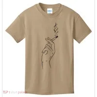 Smoking Hand Kids T-Shirt thumb 0