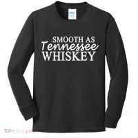 Smooth As Tennessee Whiskey Kids Long Sleeve Shirt thumb 0