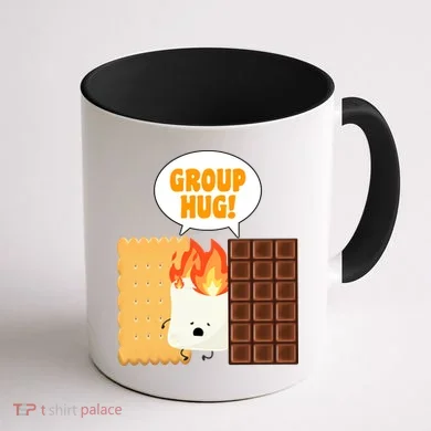 S'mores Group Hug Coffee Mug back