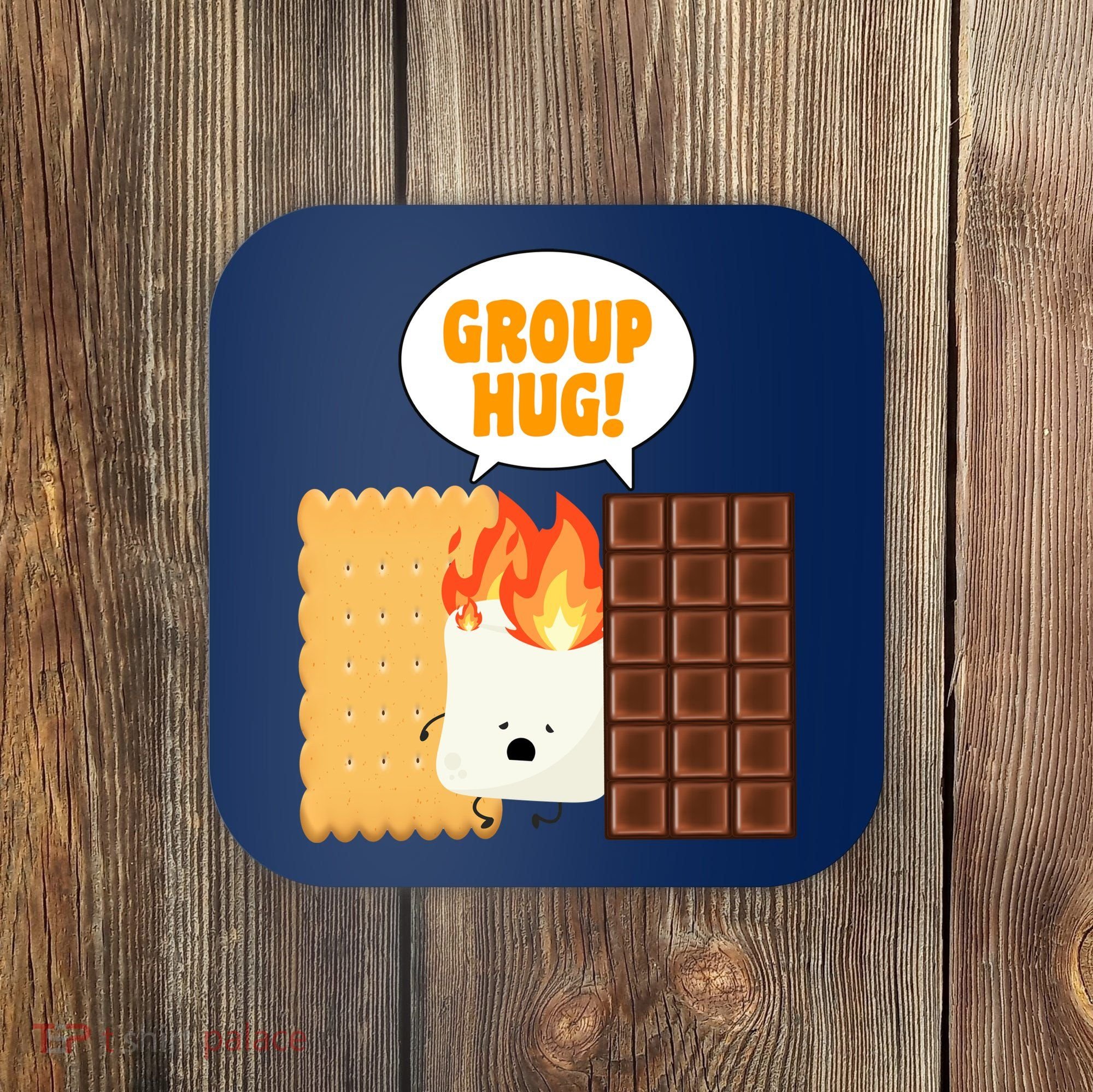 S'mores Group Hug Coaster