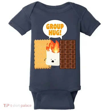 S'mores Group Hug Baby Bodysuit